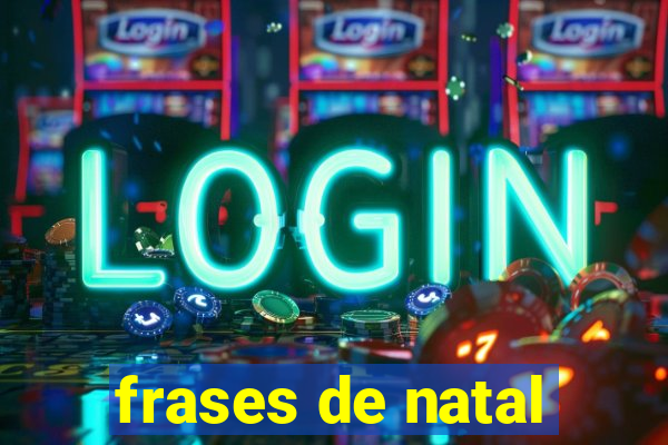 frases de natal